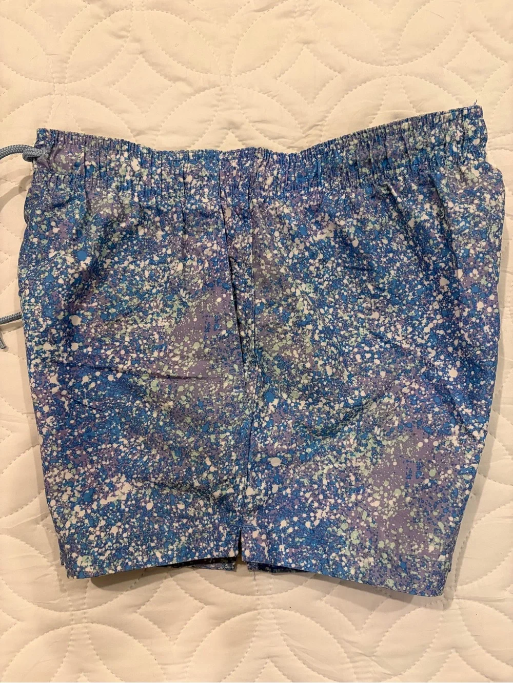 H&M Men’s Blue Speckled Swim Trunks